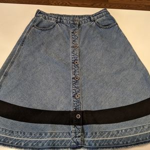 Scotch and Soda button down denim skirt (medium)
